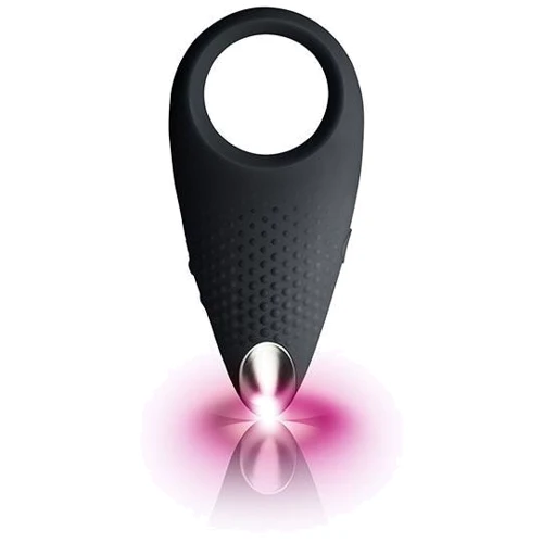 Эрекционное кольцо с вибрацией Rocks Off Empower Black