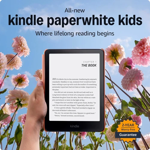 Електронна книга Amazon Kindle Paperwhite 12th Gen. 2024 Kids Edition 16Gb Starfish: Графічні формати JPEG, GIF, PNG, BMP через преобразование