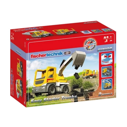 Конструктор fisсhertechnik Junior Easy Starter Грузовики (FT-554194)