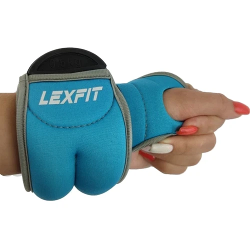 Утяжелитель LEXFIT 2х0.5кг (LKW-1206B-0,5 ): Тип наполнения Насыпные