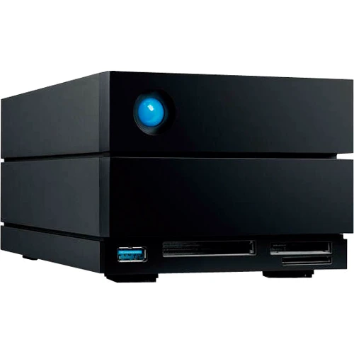 Внешний жесткий диск LaCie 2big Dock Thunderbolt 3 48 TB (STLG48000400): Объем памяти 48 ТБ