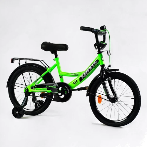 Велосипед Corso Maxis 18" зеленый (CL-18914)