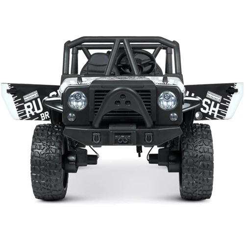 Дитячий електромобіль Джип Bambi Racer, білий (M 4878EBLR-1(24V)): Максимальна швидкість, км/год 5