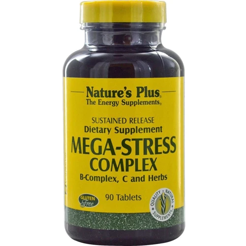 Nature's Plus Mega-Stress Complex 90 Tabs Мега-стрес комплекс