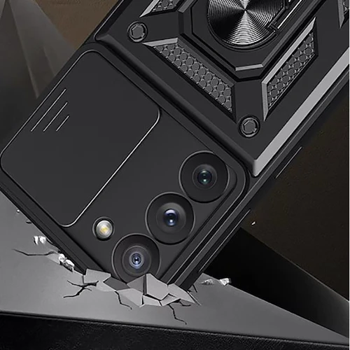 Чехол для телефонов BeCover Military Black for Samsung S711 Galaxy S23 FE (710659): Материал TPU (термополиуретан) и пластик