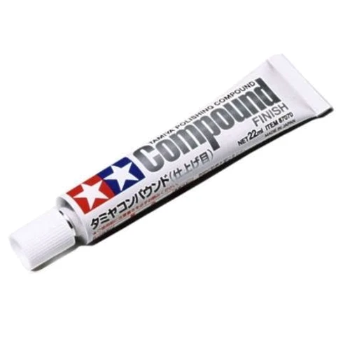 Паста Tamiya Finish для окончательной шлифовки и полировки, 22 мл (TAM87070): Производитель TAMIYA