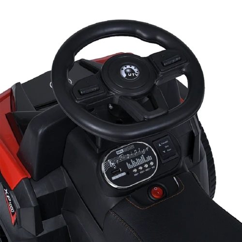 Детский электромобиль-толокар 2в1 Bambi Квадроцикл красный (M 4803EL-3)