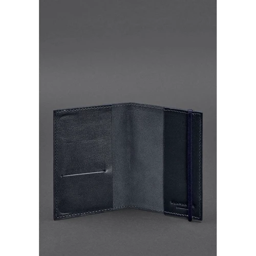 Обкладинка для паспорта BlankNote темно-синя (BN-OP-1-navy-blue): Країна виробник Україна
