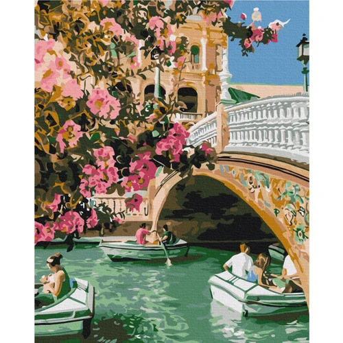 Картина по номерам Brushme Весенняя Венеция 40x50 см (BS51563)