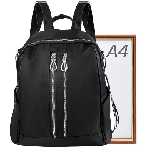 Жіночий рюкзак Valiria Fashion чорний (DETAD3802-2): Стиль Повсякденний (Casual)