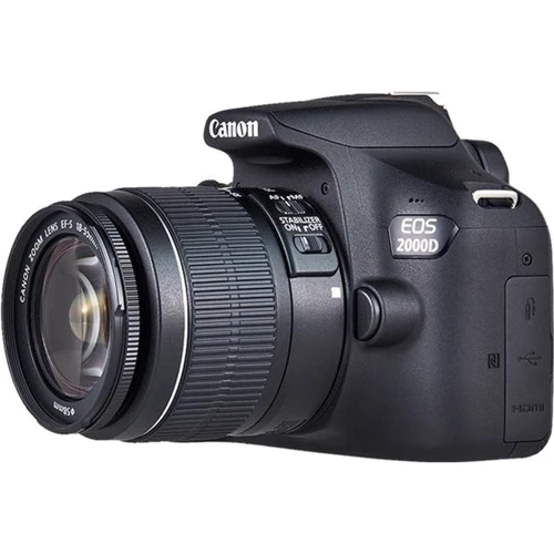 Canon EOS 2000D kit (18-55mm) DC III (2728C007): Оптический зум 3.1x