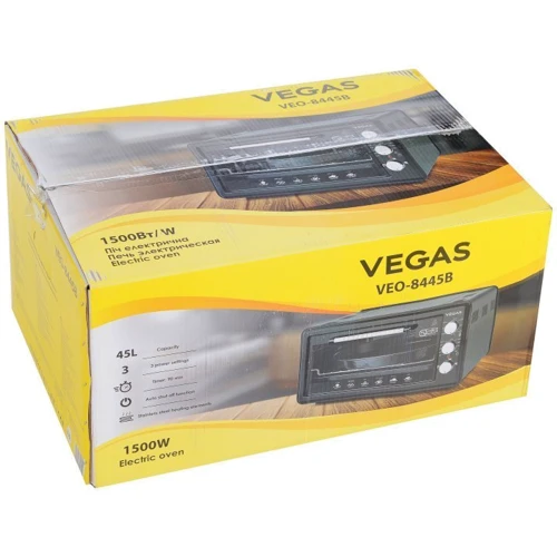 Електрична духовка настільна Vegas VEO-8445B фото 18