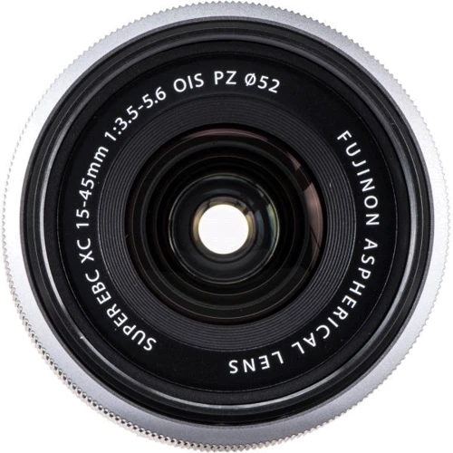 Объектив для фотоаппарата Fujifilm XC 15-45mm f/3.5-5.6 OIS PZ Silver Официальная гарантия: Диаметр резьбы для светофильтра 52 мм