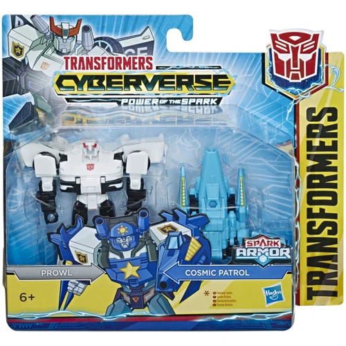 Transformers Hasbro Фігурка Трансформери Кібервселенная Спарк Армор 13см TRA Cyberverse Spark Armor Prowl E4219_E4295 фото 7