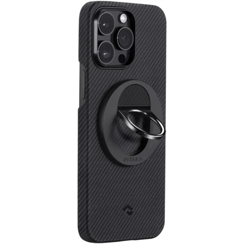 Держатель Кольцо Pitaka MagEZ Grip 2 Twill 600D Black/Grey (MGB2303): Совместимость Для смартфона, Apple, универсальный
