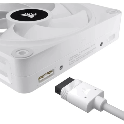 Кулер Corsair iCUE Link QX120 RGB PWM White (CO-9051005-WW): Регулировка оборотов широтно-импульсная модуляция (PWM)