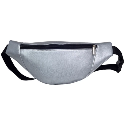 Жіноча поясна сумка Sambag Hoso MSH срібляста (82111003)
