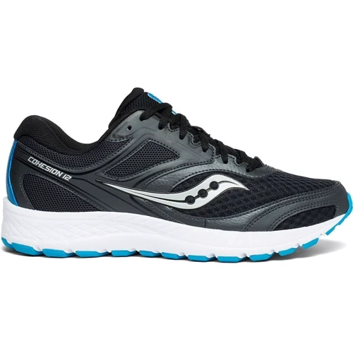 Кроссовки для бега Saucony Cohesion 12 (20471-5s) 40 (8) черные текстиль всесезон