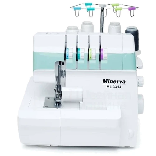 Оверлок Minerva ML3314: Кількість типів строчки 10