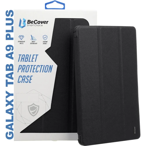 Аксесуар для планшетних ПК BeCover Smart Case Black для Samsung Galaxy Tab A9 Plus SM-X210/SM-X215/SM-X216 (710302) фото 7