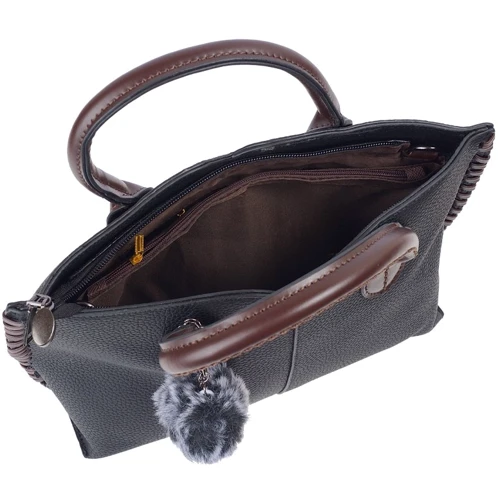 Жіноча сумка тоут Monsen чорна (10248-black): Стать жіночий