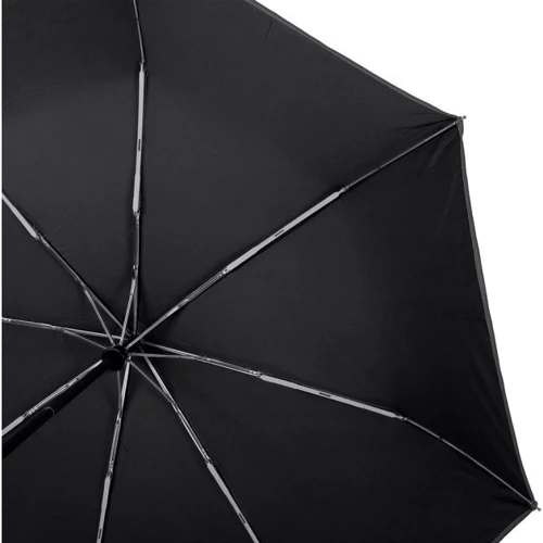 Зонт женский автомат AMO черный (STAMO3216-black): Фасон Складной (3 сложения)