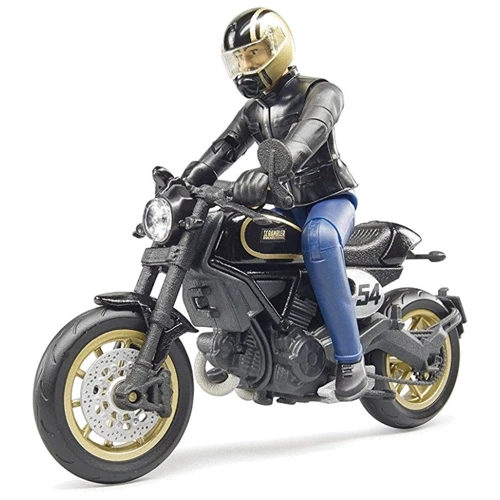 BRUDER Набір: Іграшка - фігурка людини з мотоциклом, (63050): Виробник Bruder