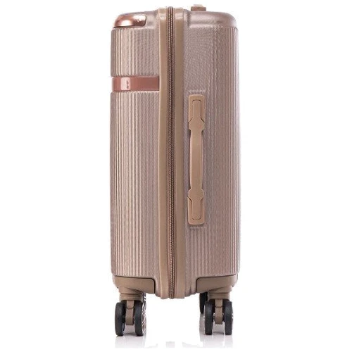 Валіза Semi Line 20" (S) Champagne шампань (T5668-2): Тип ручки Телескопическая ручка, Короткая ручка