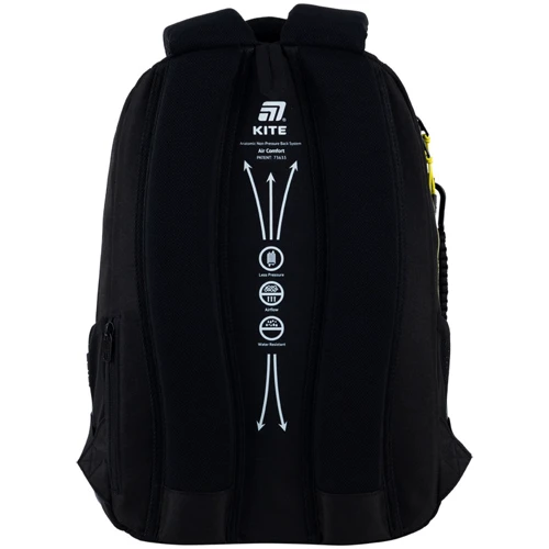 Рюкзак Kite DC25-2587 Education Teens 2587 DC Batman: Спинка Ортопедическая (анатомическая)