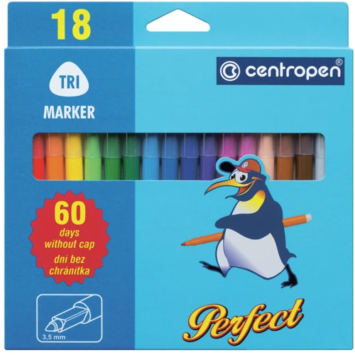 Фломастери CENTROPEN 2510 Just Perfect, набір 18 шт. (2510/18)