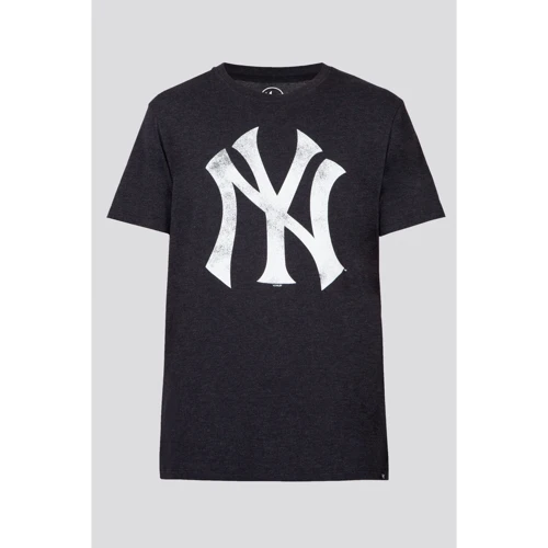 Футболка 47 Brand NY Yankees KA Club Tee Mens (304866-FS) L чорна з принтом
