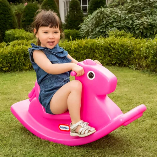 Гойдалка Little Tikes - Весела конячка S2 (рожева) (400G00060)