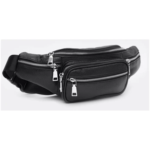 Mужская поясная сумка Ricco Grande черная (K16292bl-black)