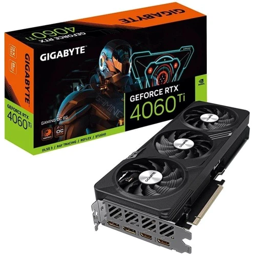Видеокарта GIGABYTE GeForce RTX 4060 Ti GAMING OC 8G (GV-N406TGAMING OC-8GD): Форм-фактор Стандартная