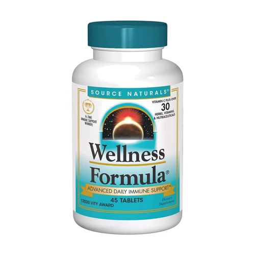 Source Naturals Wellness formula Поддержка иммунитета 45 таблеток