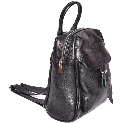 Жіночий рюкзак ARTiS Bags чорний (1527703): Фактура матова, Зерниста