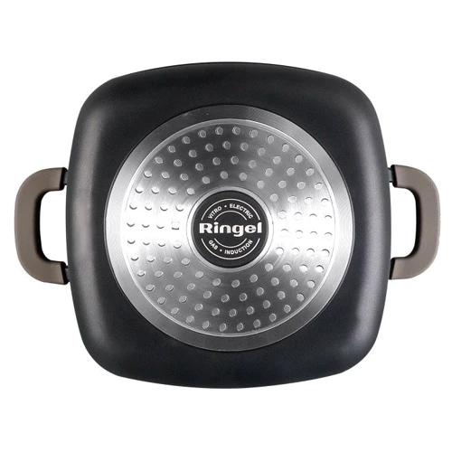 Кастрюля Ringel Meyer с крышкой 28см/6.3л (RG-2129-28): Форма Квадратная