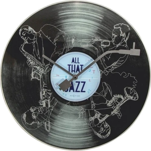 Настінний годинник NeXtime All the Jazz 43см (8184)