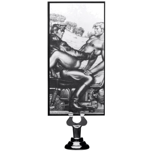 Вибромассажер Tom of Finland Silicone Vibrating Anal Plug, 11.4x3.8 см