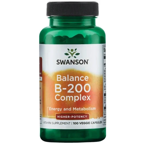 Swanson, Balance B-200 Complex 100 veg caps (SWA-11644)