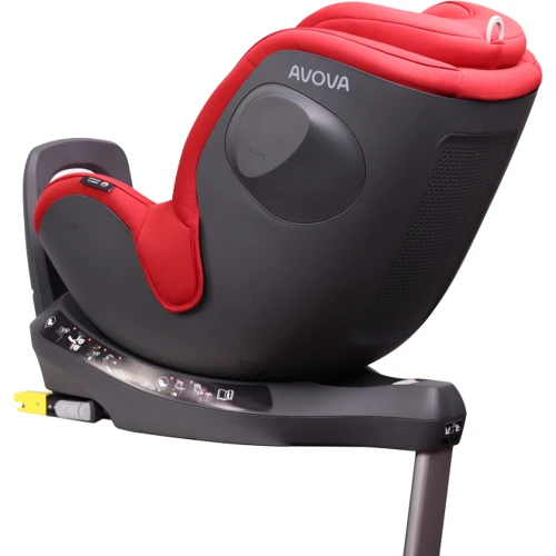 Автокрісло Avova Sperber-Fix i-Size (група 0-1) -Maple Red: Кріплення Isofix есть