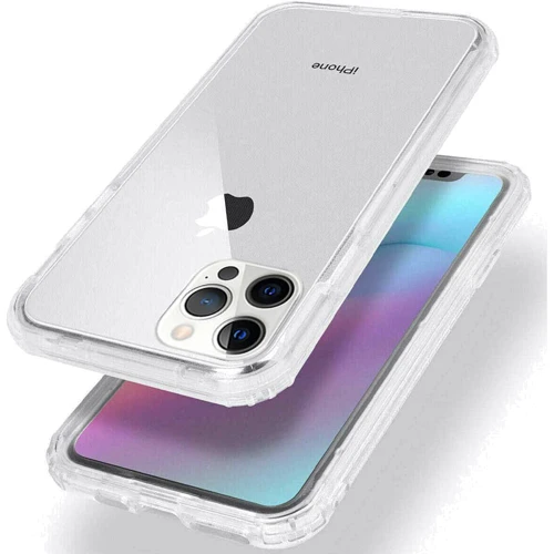 Чохол для iPhone TPU Case TPU PC Full Body 360 Clear for iPhone 12 Pro Max: Тип чохла накладка на задню частину
