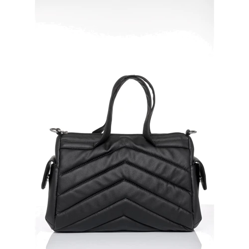 Женская спортивная сумка Sambag Vogue SRH черная (90081001)