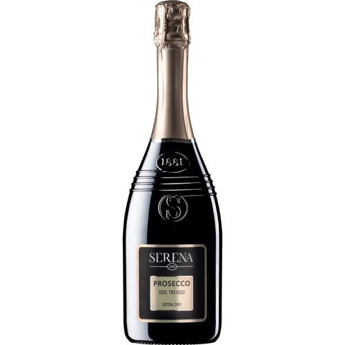 Вино ігристе SERENA 1881 Prosecco Spumante DOC Treviso, сухе біле, 0.75л 11% (BDA1SH-SER075-014)