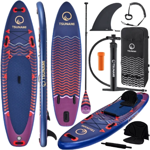 Надувная SUP доска Tsunami 350 см с веслом Wave T05 (T05) фото 1