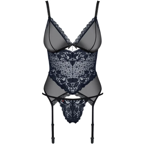 Комплект Obsessive 866-COR-1 corset, S/M