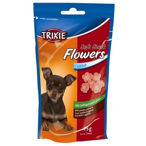 Ласощі Trixie Flowers для собак з ягням і куркою 75 г (4011905314921)