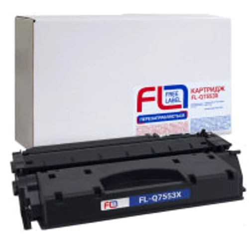 Картридж FREE Label HP 53X (Q7553X) (FL-Q7553X)