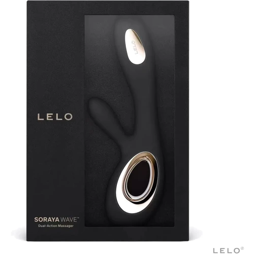 Вибратор-кролик Lelo Soraya Wave, 21.8х4.6 см (чёрный)