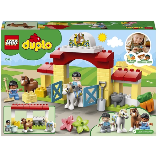 LEGO DUPLO Конюшня и уход за пони (10951): Серия DUPLO